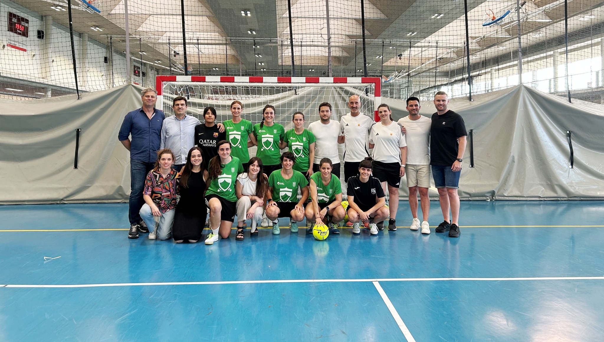 Presidente da AF Bragança na reunião do projeto europeu “Women In Futsal”